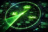 AI Concept Coins Flying Everywhere?