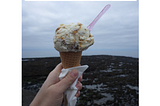 Ice cream, long walks and sea glass hunting