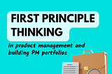 First Principles thinking