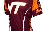 Virginia TECH Mens Cycling Jersey College For Sale