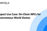 Приклад використання аспекту: Мережеві NPC для автономних світових ігор