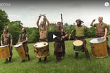 Watch the magical Scottish drummers known as Clanadonia playing