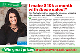 Kim Rowley In Woman’s World: Make $10K With Liquidation Sales