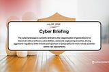 Cyber Briefing: 2026.07.06