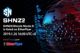 SHNZ2 token trading on EtherFlyer exchange!