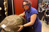 Giant Tortoise Shell at St. Louis Oddities and Curiosities Expo