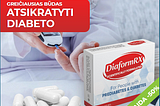 DiaformRX-apzvalgos-kaina-pirkti-kapsules-nauda-Kur nusipirkti in Lithuania