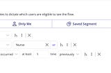 user segmentation