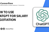 5 Tips to Use ChatGPT for Effective Salary Negotiation