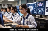 Best 20 AI Tools For Students In 2024