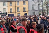 There were emotional scenes in Sligo, Ireland, as hundreds of people gathered to pay tribute to two…