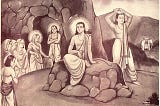 Ramayana — 8: Bharata’s return from Kekaya and bringing back Rama’s sandals.