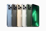 iPhone 13 Pro and iPhone 13 Pro Max Colours