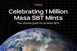 Празднование выпуска 1 миллиона SBT в протоколе Masa