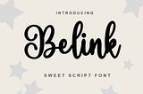 Belink Font Free