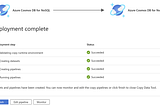 Easily move data from one Cosmos DB to another
