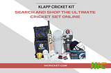 Klapp Cricket Kit: Search and Shop the Ultimate Cricket Set Online