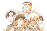 Wild Police Story. (left to right) Hagiwara, Date, Matsuda, Amuro, and Hiromitsu