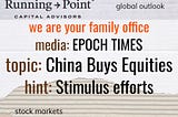 Epoch Times: China Buys Equities