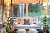 simple back porch ideas