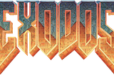 the eXoDOS DOOM-style logo