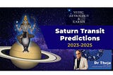 The effect of Saturn's transit from January 2023