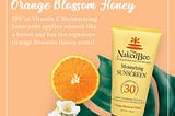 The Naked Bee Vitamin C Face & Body Moisturizing Sunscreen Spf 30 5.5 Oz