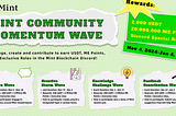 Mint Community Momentum Wave — Фаза 1: Активната вълна за чат е на живо!