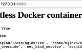 Running a NGINX container using rootless Docker with Ansible