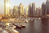 #Dubai #Sunset Reflection 
#DubaiMarina #Marina #UAE #MyDubai