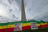 ARBEGNOCH raises its voice at the Washington Monument