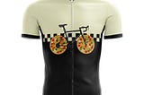 Pizza Cycling Jersey - Comfortable Bike Clothing for Men and Women