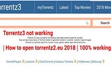 Torrentz3 : Torrentz 3 Search Engine — Tech Adda News