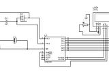 Interfacing LCD display controller.