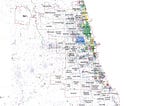 Chicago03: Building height distribution structure