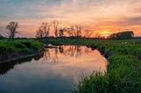 Picture of a calm river