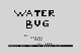 Water Bug Was My Attempt at a ZX81 Action Game