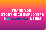 Thank You from GoodSeeker