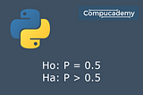 Hypothesis Testing with Python — Compucademy