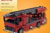 MOCBRICKLAND MOC-91785 Fire Truck “DL / Ladder” (RC-Option)