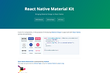 Top React Native UI Framework