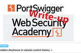 Write-up: Information disclosure in version control history @ PortSwigger Academy