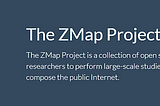 Scan the entire web in 45 minutes with Zmap!