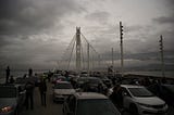 Protesters CHAIN themselves to their vehicles and the Bay Bridge, blocking all lanes