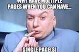 React Redirections for Single Page Applications