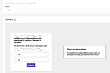 Userpilot in-app survey used for feature flag beta testing