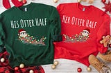 Custom Christmas Shirts for Couples: Romantic and Fun Ideas