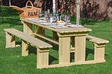 Buy Wooden Picnic Table for Your Children