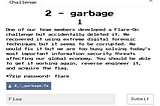 Writeup: FlareOn 2020: 002 — garbage