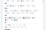 How to Handle a Massive Filter with Over 100 Options